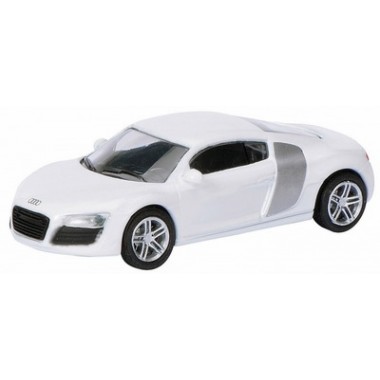 Miniature Audi R8 Coupé blanc Miniature Audi R8 Coupé blanc