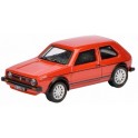Miniature VW Golf I GTi rouge/noir