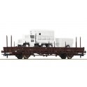 Wagon à ranchers des ÖBB avec un GMC M35 de la ÖBH, Epoque 4