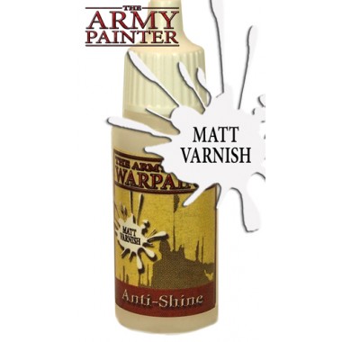 Army Warpaints, Anti-Shine Matt Varnish peinture acrylique Pot 18 ml