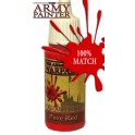 Army Warpaints, Pure Red peinture acrylique Pot 18 ml