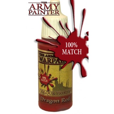 Army Warpaints, Dragon Red peinture acrylique Pot 18 ml Army Warpaints, Dragon Red peinture acrylique Pot 18 ml