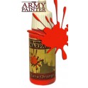 Army Warpaints, Lava Orange peinture acrylique Pot 18 ml