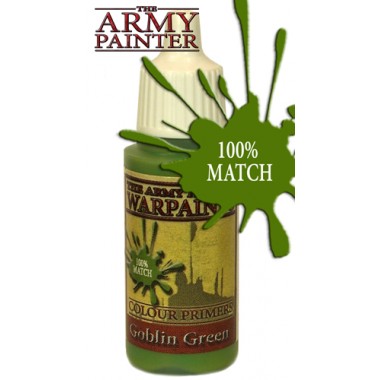 Army Warpaints, Goblin Green peinture acrylique Pot 18 ml Army Warpaints, Goblin Green peinture acrylique Pot 18 ml