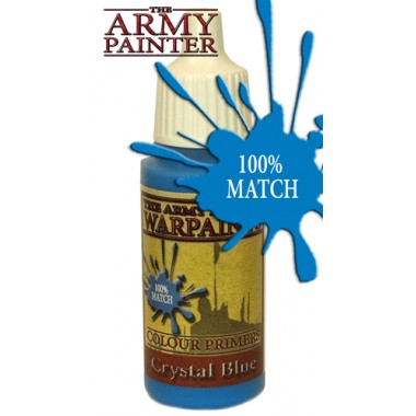 Army Warpaints, Crystal Blue peinture acrylique Pot 18 ml Army Warpaints, Crystal Blue peinture acrylique Pot 18 ml