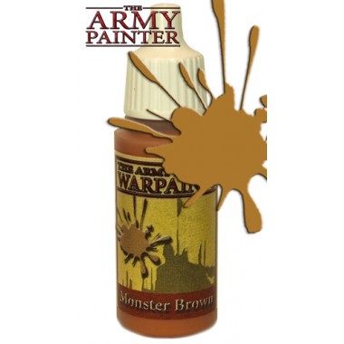 Army Warpaints, Monster Brown peinture acrylique Pot 18 ml Army Warpaints, Monster Brown peinture acrylique Pot 18 ml