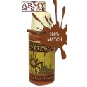 Army Warpaints, Leather Brown peinture acrylique Pot 18 ml