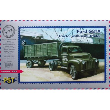 Maquette Ford G8TA Tractor w/semi-trailer Maquette Ford G8TA Tractor w/semi-trailer