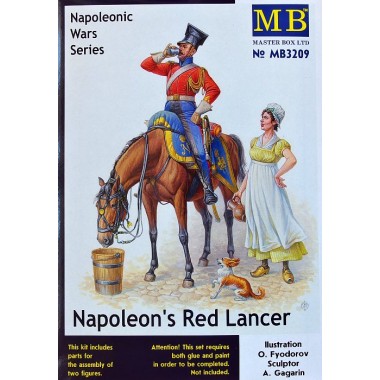 Figurines maquettes Napoleon's Red Lancer Figurines maquettes Napoleon's Red Lancer