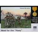 Figurines Maquettes Head for the 'Huey' Vietnam, Epoque Moderne