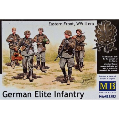 Figurines maquettes German Elite Infantry, Eastern Front WWII Figurines maquettes German Elite Infantry, Eastern Front WWII