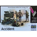 Figurines maquettes Accident - Soviet & German men, 1941