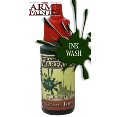 Army Warpaints, Green Tone Ink pigment acrylique Pot 18 ml Army Warpaints, Green Tone Ink pigment acrylique Pot 18 ml