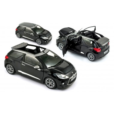 Miniature Citroen DS3 Cabrio Black