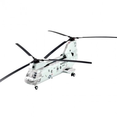Miniature Helicopter Marines CH-46E Sea knight HMM-163 154822 Miniature Helicopter Marines CH-46E Sea knight HMM-163 154822
