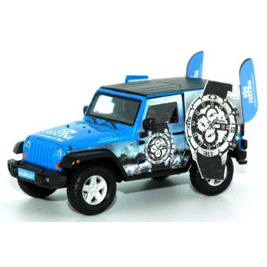 Miniature Jeep Wrangler Tour Cycliste "Festina" Miniature Jeep Wrangler Tour Cycliste "Festina"