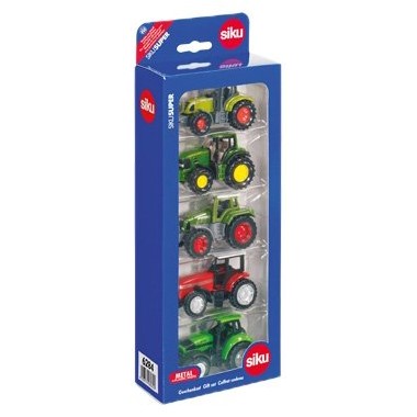 Miniature Coffret Cadeau 5 Tracteurs Miniature Coffret Cadeau 5 Tracteurs