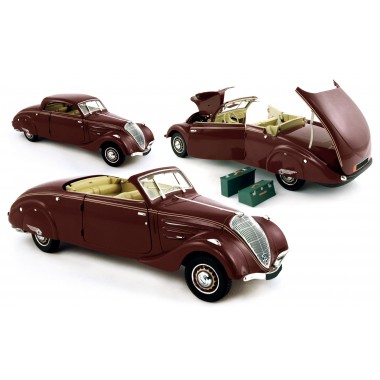 Miniature Peugeot 402 Eclipse 1937 Dark Red Miniature Peugeot 402 Eclipse 1937 Dark Red