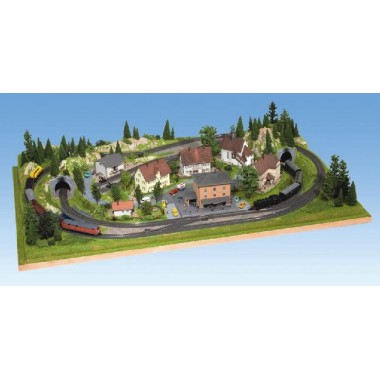 Ensemble de Rails et Accessoires 'Profi' pour le plateau Noch "Tannau" Ensemble de Rails et Accessoires 'Profi' pour le plateau Noch "Tannau"