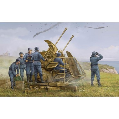 Maquette German 37mm Flak 43 Zwilling Maquette German 37mm Flak 43 Zwilling