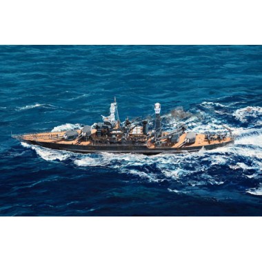 Maquette USS West Virginia BB-48 1941