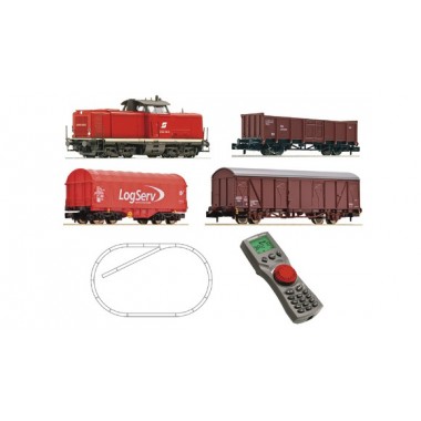 Coffret numérique débutant série 2048 avec train de marchandises, ÖBB, Epoque 5 Coffret numérique débutant série 2048 avec train de marchandises, ÖBB, Epoque 5