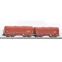Coffret de 2 Wagons Telescopique SNCF, Epoque 5