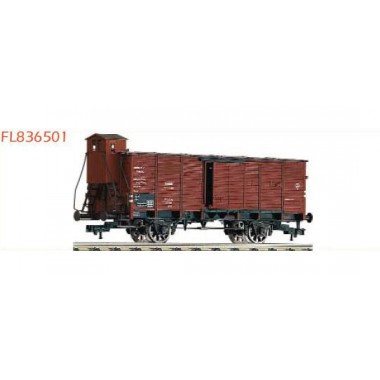 Wagon de marchandises couvert a guerite G10 SNCF, Epoque 3 Wagon de marchandises couvert a guerite G10 SNCF, Epoque 3