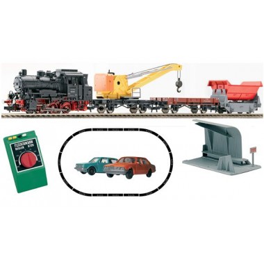 Coffret de départ Train de marchandise avec locomotive-tender 