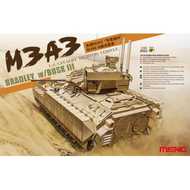 Maquette U.S. Cavalry Fighting Vehicle M3A3 Bradley w/ Busk III