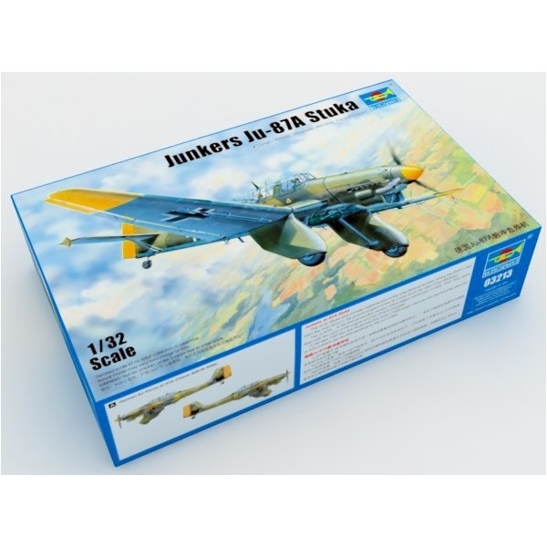 Kit Avion Trumpeter Trumpeter – Junkers Ju 87 A Stuka – Avion 1/24 – Maquette NEUVE – Réf 2420 Kit Avion Trumpeter Trumpeter – Junkers Ju 87 A Stuka – Avion 1/24 – Maquette NEUVE – Réf 2420