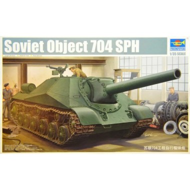 Maquette Soviet project 704 SPH Maquette Soviet project 704 SPH