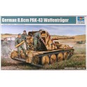 Maquette German 8.8cm PAK-43 Waffenträger SPG