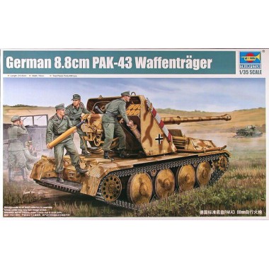 Maquette German 8.8cm PAK-43 Waffenträger SPG Maquette German 8.8cm PAK-43 Waffenträger SPG