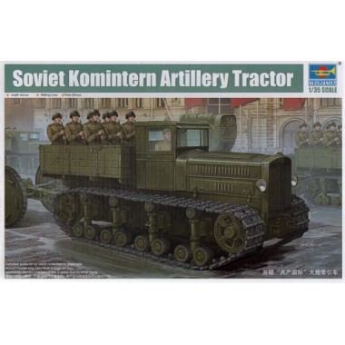 Maquette Soviet Komintern Artillery Tractor