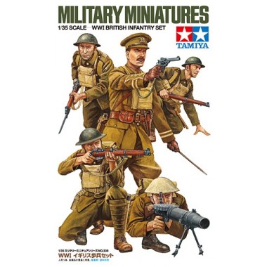 Figurine militaire WWI British Infantry Set 