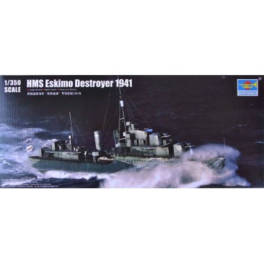 Maquette HMS Eskimo Destroyer 1941