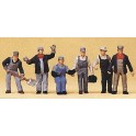 Figurines Personnel pour Train de Marchandises USA