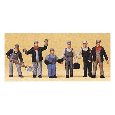 Figurines Personnel pour Train de Marchandises USA