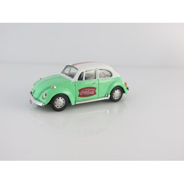 Miniature Volkswagen Coccinelle 1966 Coca-Cola Vert/Blanc Miniature Volkswagen Coccinelle 1966 Coca-Cola Vert/Blanc
