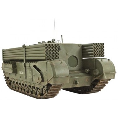 Maquette British 3 inch gun Churchill tank with snake launcher Maquette British 3 inch gun Churchill tank with snake launcher