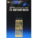 Photodécoupe WWII RAF Seat Belts