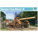 Maquette German 21cm Morser 18 Heavy Artillery