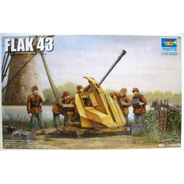Maquette FLAK 43 (German 3.7cm anti-aircraft gun) Maquette FLAK 43 (German 3.7cm anti-aircraft gun)