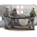 Figurines maquettes Modern U.S. Army-Stretcher Ambulance Team