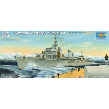 Maquette German Zerstörer Z-25 1944 Maquette German Zerstörer Z-25 1944