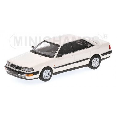 Miniature Audi V8 1988 blanc Miniature Audi V8 1988 blanc