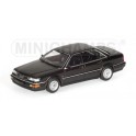 Miniature Audi V8 1988 noir métallique