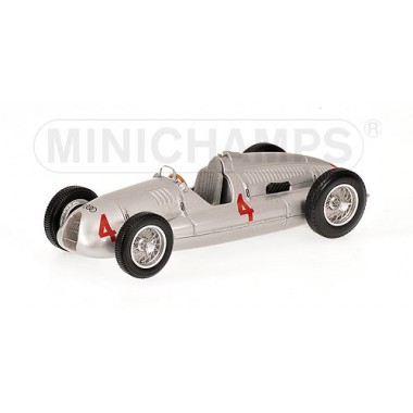 Miniature Auto Union typ D winner Nuvolari British GP 1938 Miniature Auto Union typ D winner Nuvolari British GP 1938