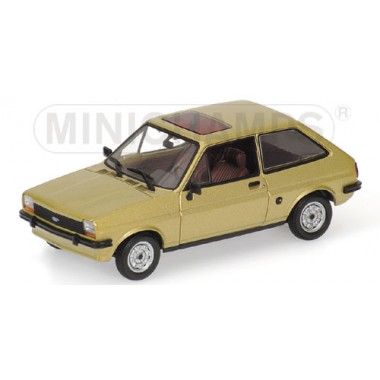 Miniature Ford Fiesta 1976 Gold Miniature Ford Fiesta 1976 Gold